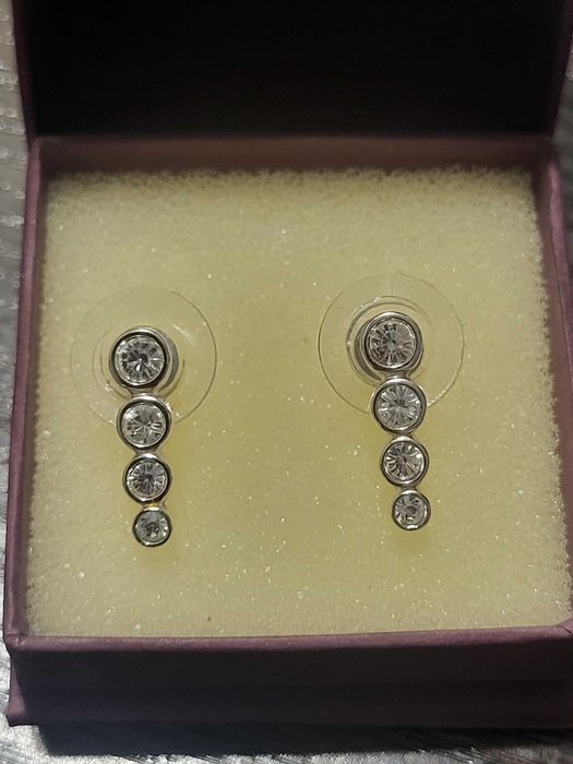 Сережки swarovaki