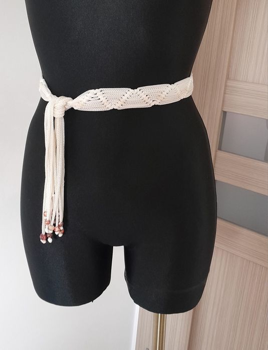 115cm Pasek pas damski do sukienki bluzki sznurek