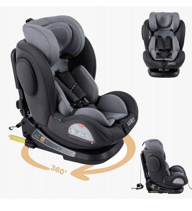 Fotelik samochodowy obrotowy 360. ECE r129/03