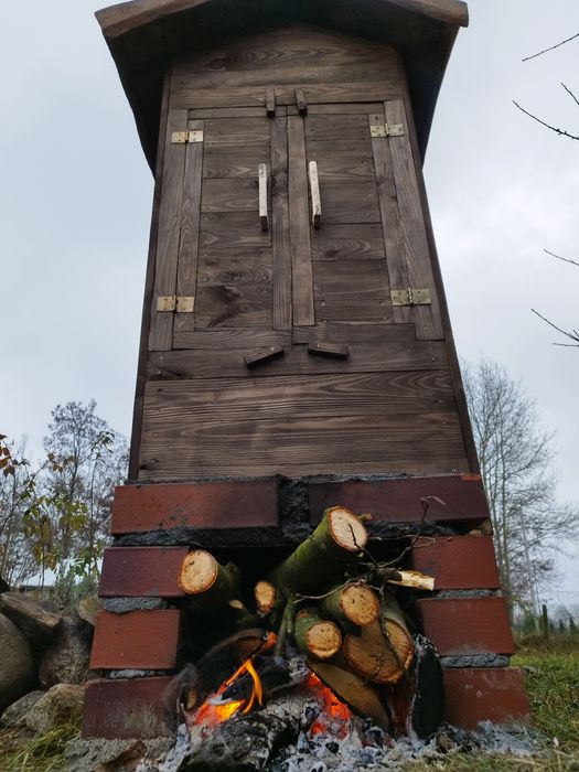 Wędzarnia drewniana duża