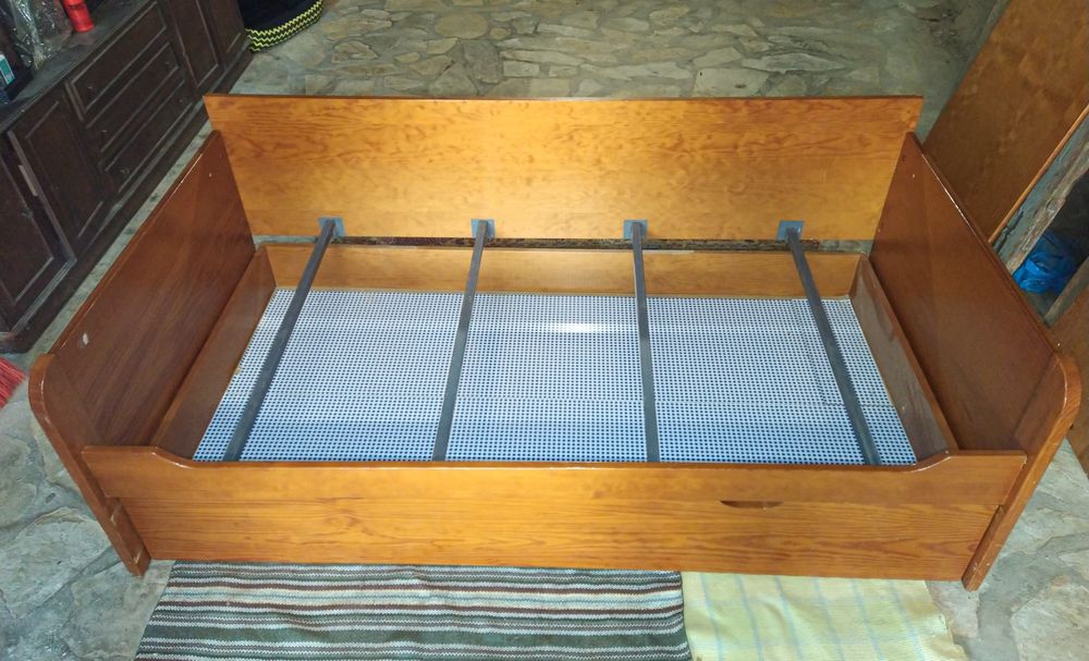 Cama dupla c/gavetão