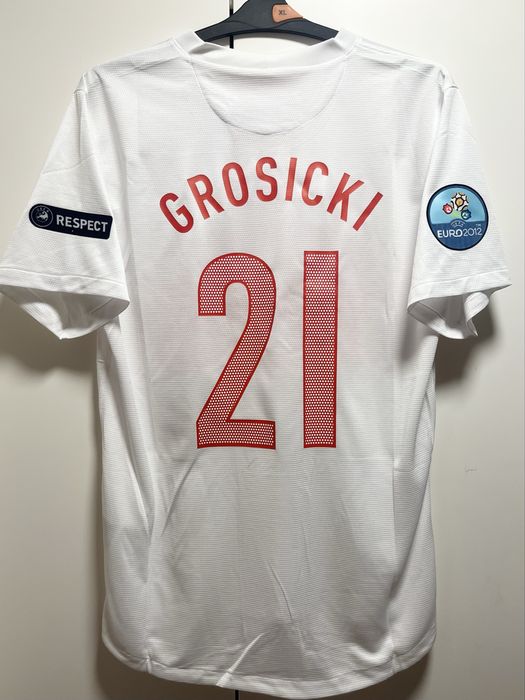 Koszulka Reprezentacji Polski Grosicki 21 • Euro 2012 • XL Retro