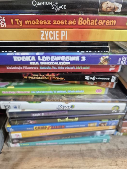 Filmy dvd x 60 szt. Całość