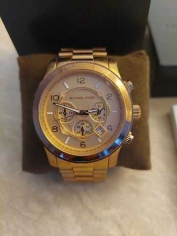 Autêntico relógio da Mickael Kors, modelo MK-8096 Rose Gold- Original