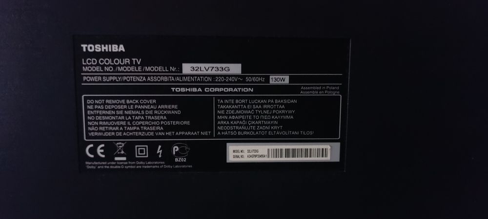 Телевізор Toshiba