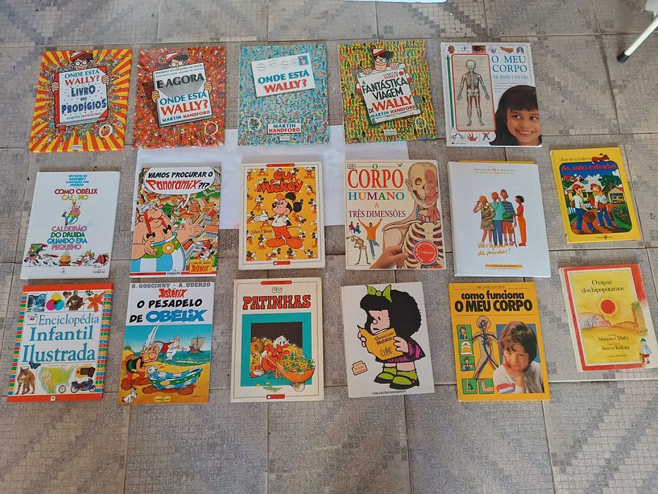 Vendo livros antigos infantis para amantes de colecionismo!