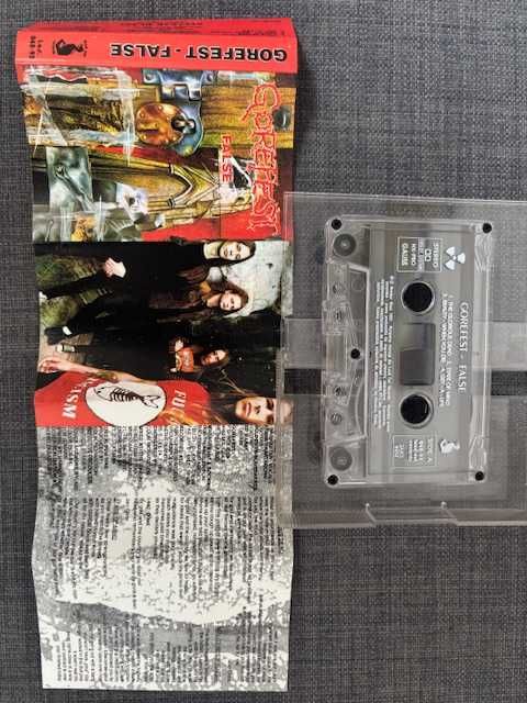 9 oryginalnych kaset magnetofonowych / kompaktowych