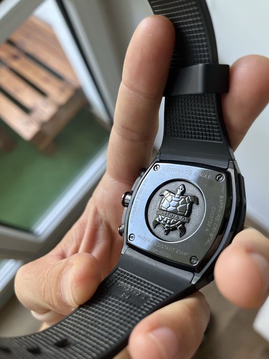 Zegarek męski certina ds eagle black tissot seiko