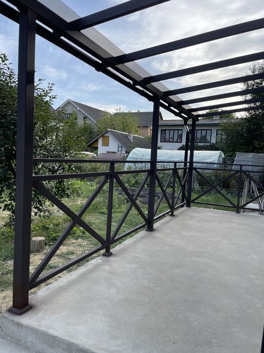 Тераса з полікарбонату