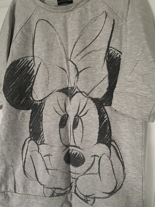 Bluza House Mickey Mouse M szara beżowa