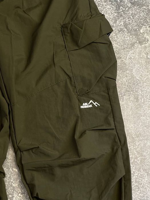 GORETEX НА УТЯЖКАХ штани карго зеленые штаны зелені парашути М Л M L