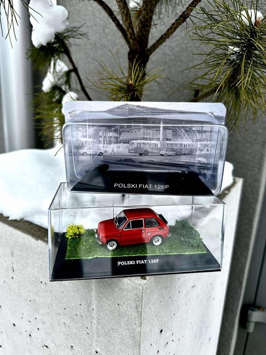 Fiat 126P -auta PRL,figurka,model,zabytek,autka