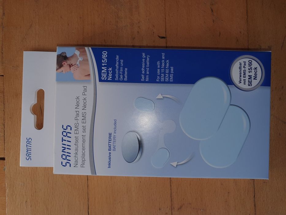 Sanitas Zestaw dokupiający elektrody SEM 15/60 Neck 2 opakowania