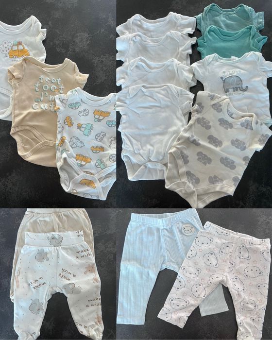 Paka ubrań chłopiec 50-62 60 szt