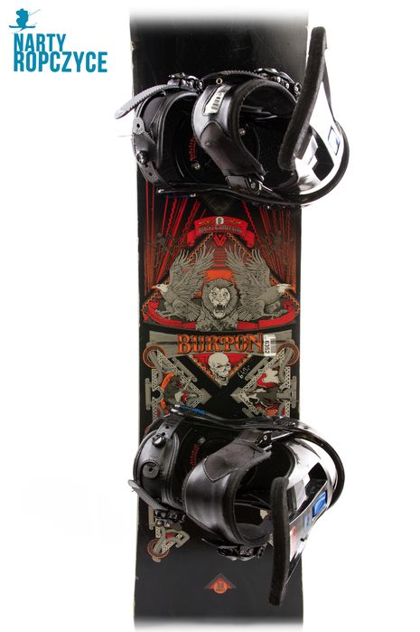 NartyRopczyce NR25 Deska 132 BURTON WHITE COLLECTION P35B Snowboardowa