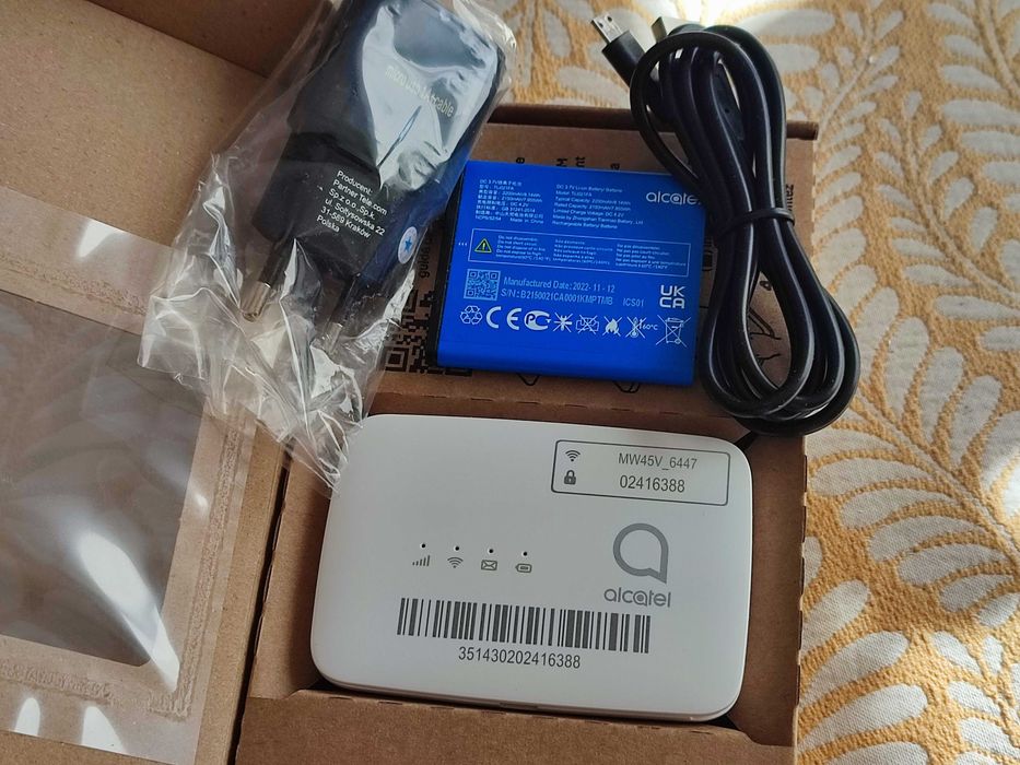 Alcatel MW45V 4G Router hotspot