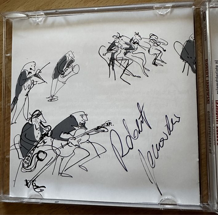 CD Robert Janowski osiemdziesiąte.pl z autografem