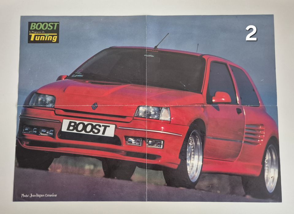 Coleção de Posters Originais GTI Mag & Boost Tuning (anos 90)