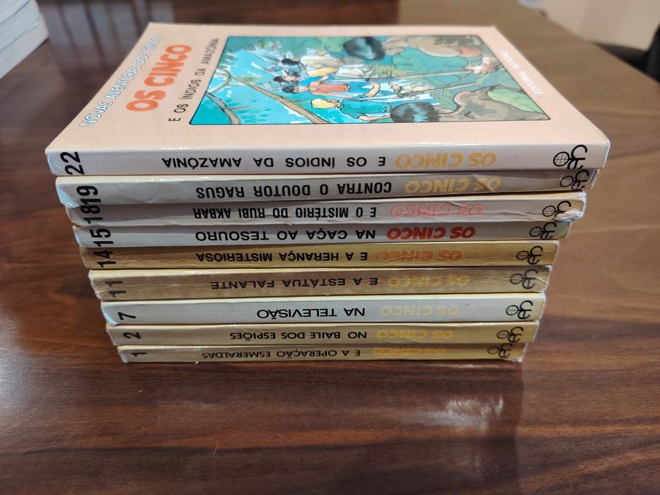 Coleção "Os Cinco" de Enid Blyton