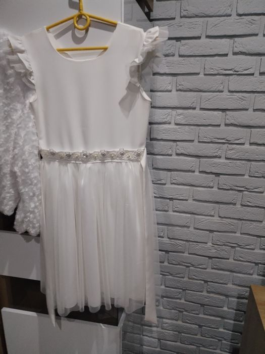 Sukienka po komunijna i sweterek