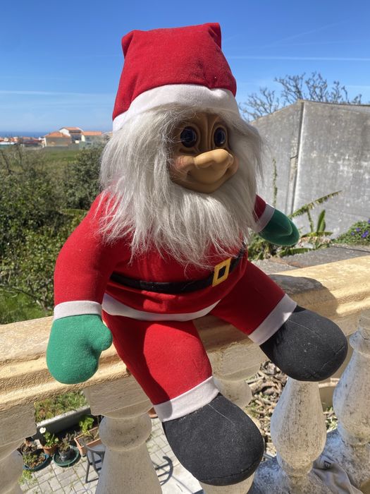 Duende de Natal Russ Berrie grande 70 cm – Vintage