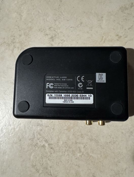 Creative Sound Blaster X-FI Surround 5.1 - зовнішня звукова карта