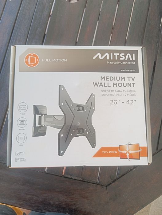 Vendo suporte para TV Mitsai novo(na caixa)