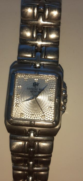 Raymond Weil Swiss Made, sapphire, нулевые годы, оригинал
