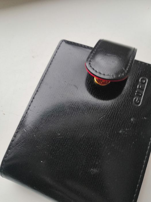 Шкіряний візитниця, картхолдер GUFO