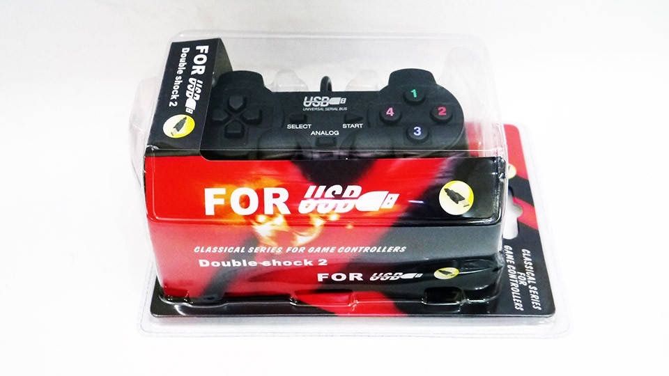 Геймпад джойстик для ПК Double Shock 2 USB-208 провідний