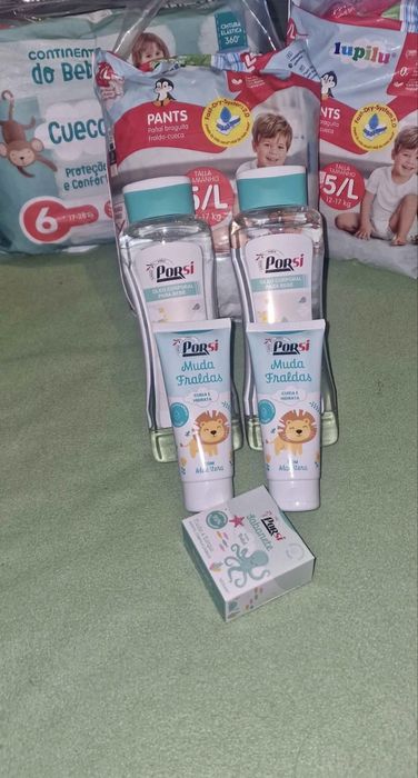 Produtos de bebe novos