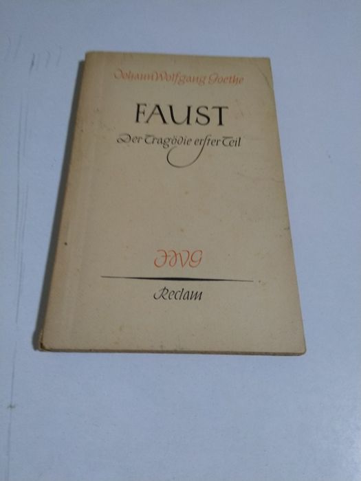 Faust de J. W. Goethe