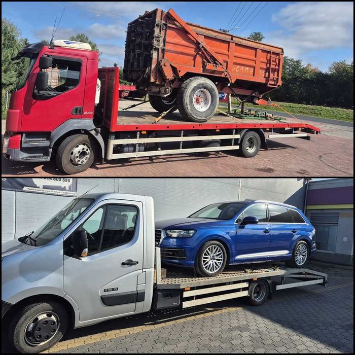 Pomoc Drogowa Holowanie Laweta Usługi Transportowe Auto