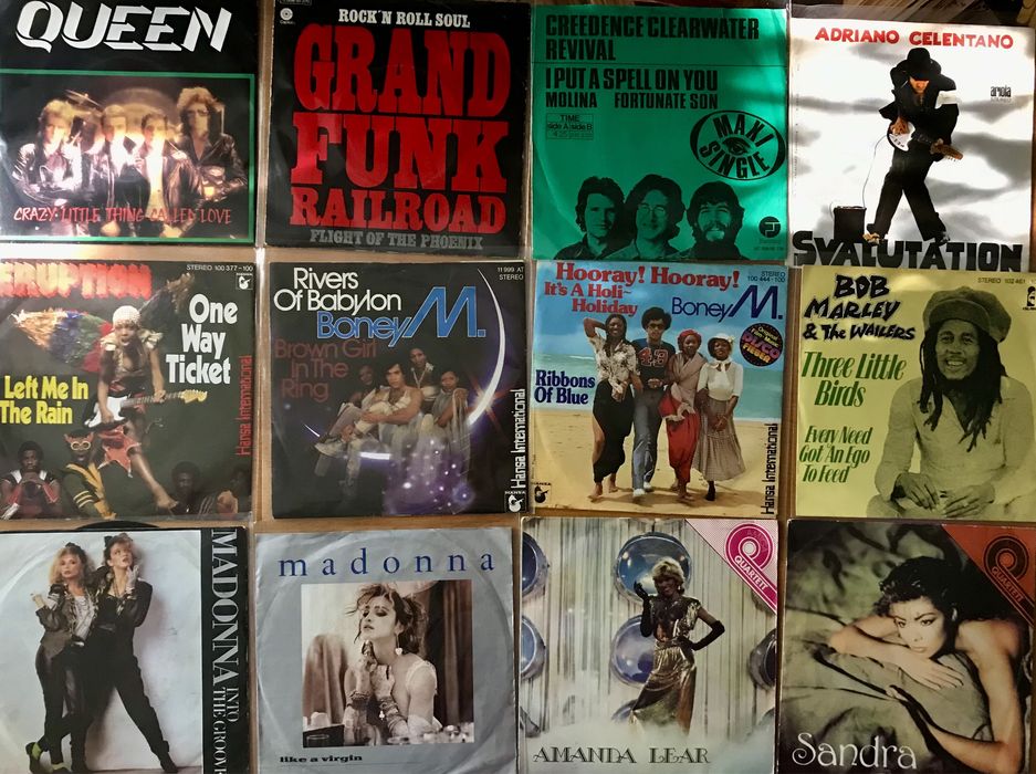 Продам фирменный винил (45-ки)