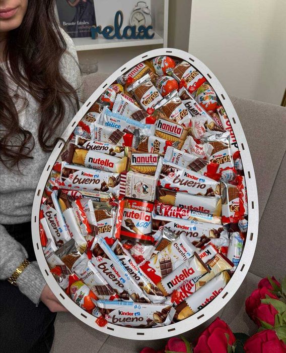 Подарунок Мега Кіндер, для неї, для дитини, на день Святого Валентина