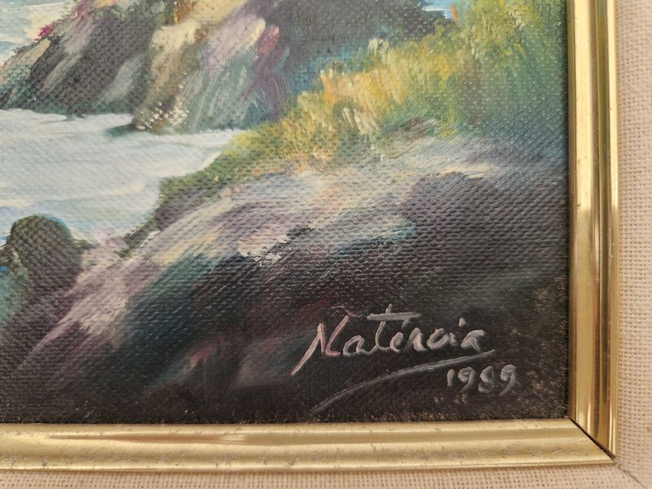 Pintura a Óleo sobre Tela da pintora Natércia
