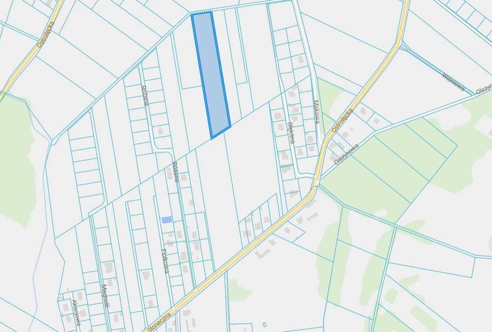 Sprzedam działkę budowlaną - Widok 2