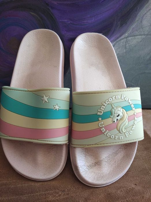 Chinelos menina zara 32