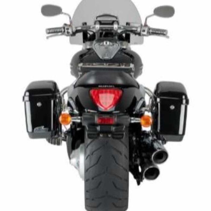 Malas laterais rígidas chopper clássicas mota Harley moto