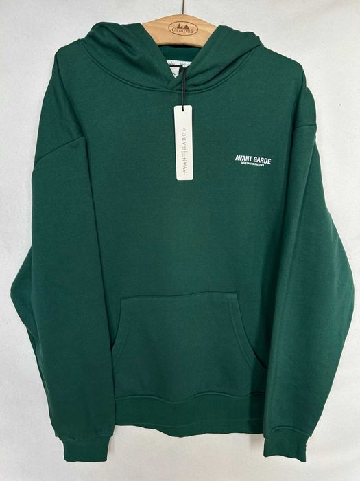Avant Garde _ Nowa bluza z kapturem XXL _ emerald