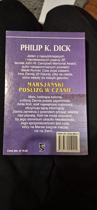 Marsjański poślizg w czasie - Philip K. Dick