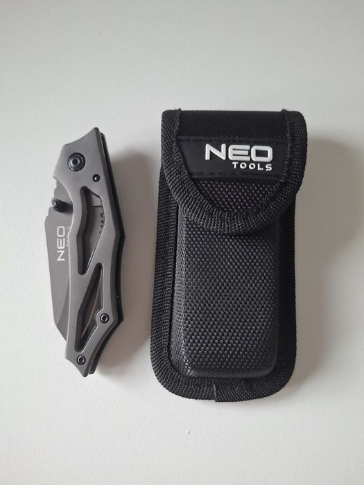Nóż składany Neo Tools 63-025 z etui