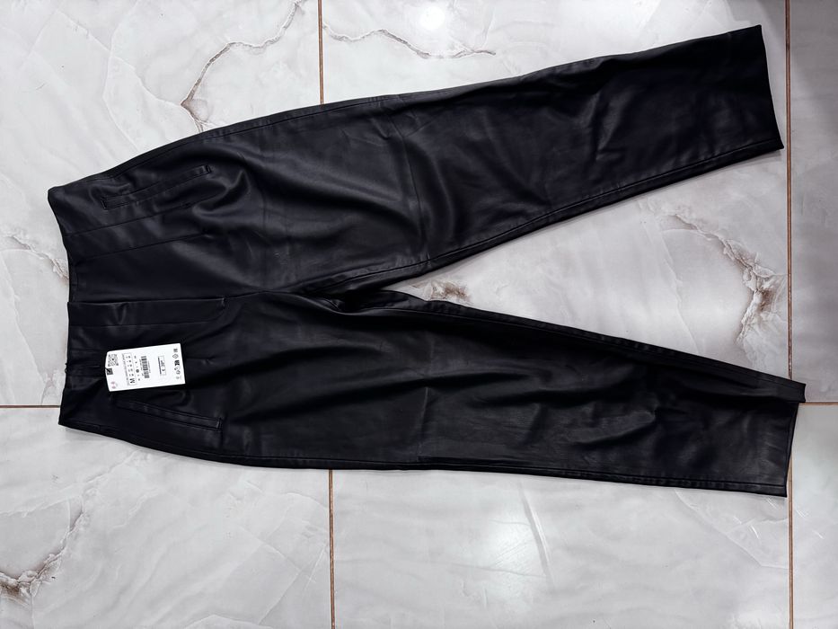 Шкіряні штани Zara