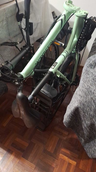 Bicicleta elétrica dobravél