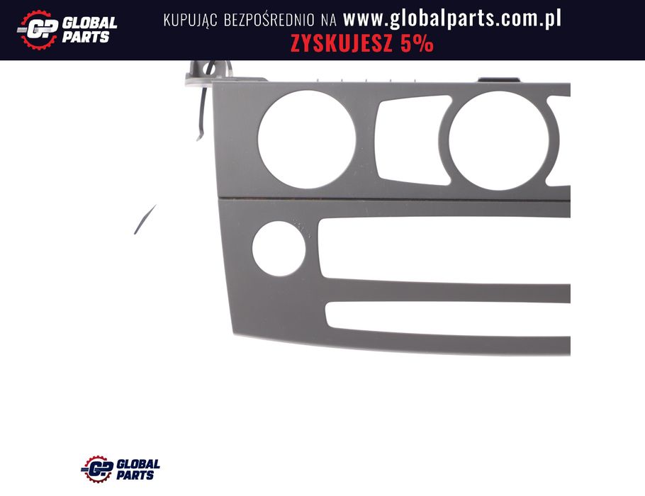 BMW E60 E61 LCI Osłona Ramka Panelu Klimatyzacji Nawigacji