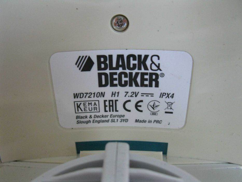 Пылесос аккумуляторный WD7210N, BLACK+DECKER