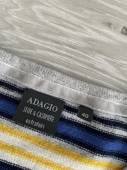 Sweter damski  Adagio r 40 jedwab kaszmir jak nowy