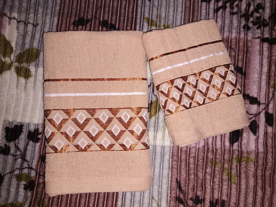 Набор полотенце баня+лицо