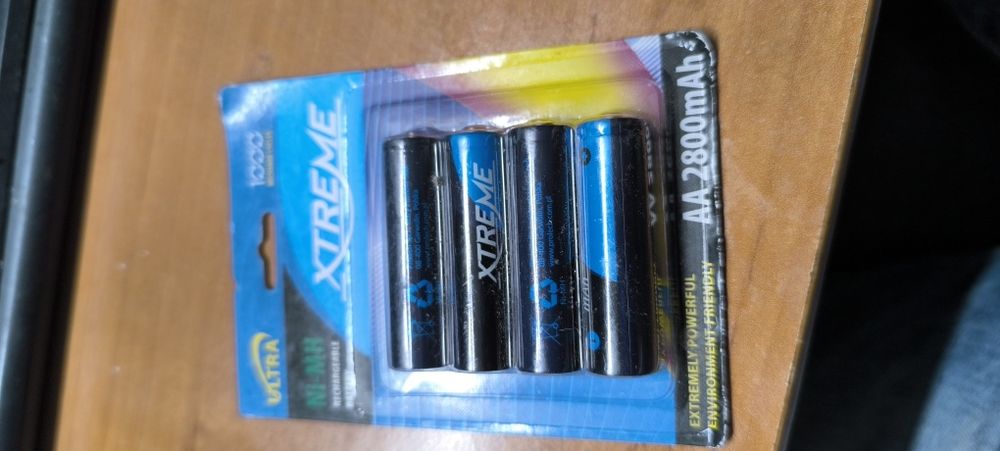 Akumulatorki AA R6 2800mAh Ni-Mh 4 sztukii