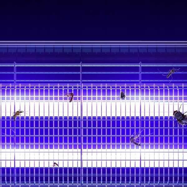 Пастка для мух,комарів електрична Лампа від комарів/ от мух, комаров